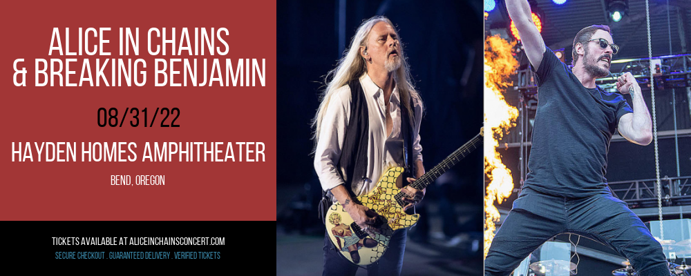 Alice in Chains & Breaking Benjamin at Alice in Chains Concert Tickets tickets Alice in Chains & Breaking Benjamin at Alice in Chains Concert Tickets