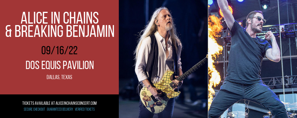 Alice in Chains & Breaking Benjamin at Alice in Chains Concert Tickets tickets Alice in Chains & Breaking Benjamin at Alice in Chains Concert Tickets