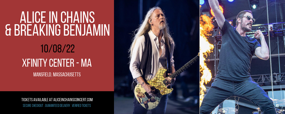 Alice in Chains & Breaking Benjamin at Alice in Chains Concert Tickets tickets Alice in Chains & Breaking Benjamin at Alice in Chains Concert Tickets